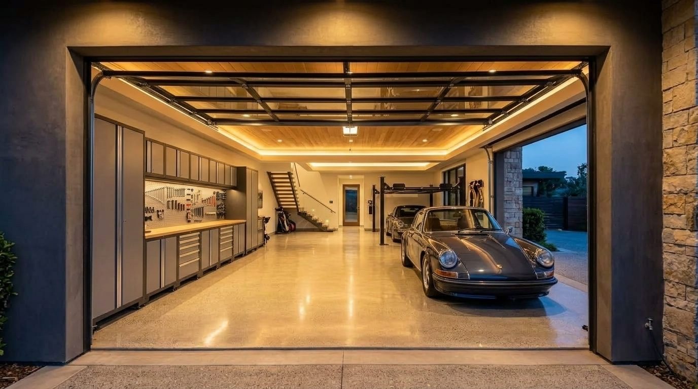 Sebastian Elite Garage Door Precision Mechanical Workshop in Double Oak, TX